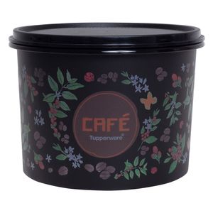 Pote p/ alimentos Tupper Caixa Café Tupperware 700g Floral